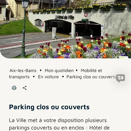 25m2, Avec Salle De Salle De Bains Privative, En Hyper Centre, Aix Les Bains Gasthof